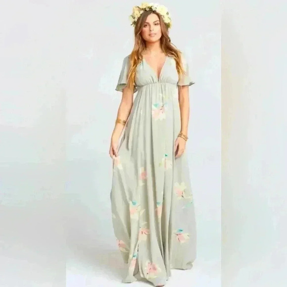 Show Me Your MuMu Dresses & Skirts - Show Me You MuMu - Faye Flutter Maxi Dress